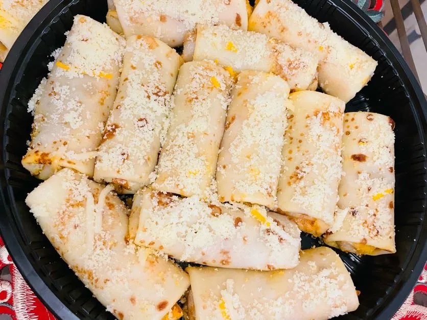Mga savory crepe na inihanda ni Jane